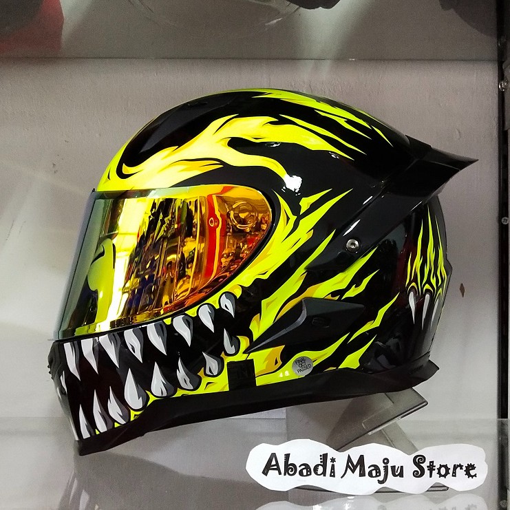 Helm Snail FFS1 Tyrex Tyranno Yellow Limited with Spoiler 3D Original