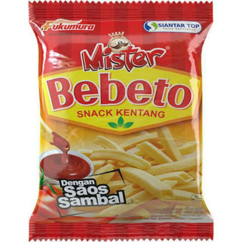 

BEBETO Mister Snack Kentang/Pack