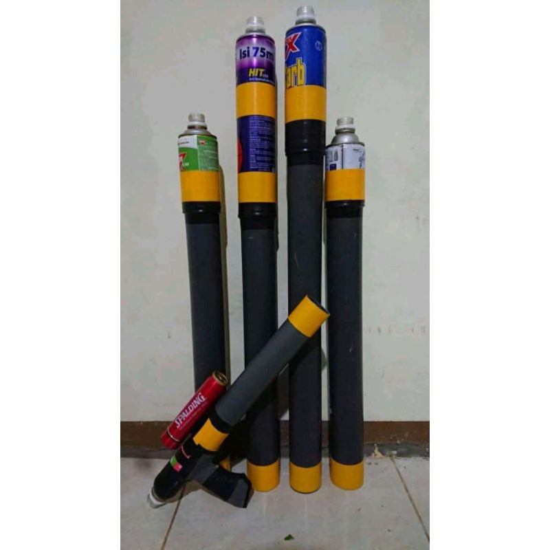 meriam spirtus bambu/kaleng suara jamin kerass