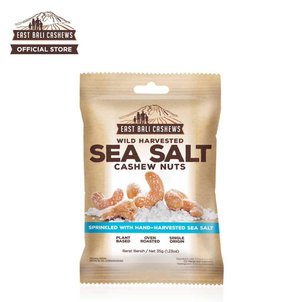 

Cashew Nut Sea Salt East Bali Cashew Mede SeaSalt Vege Plant Based