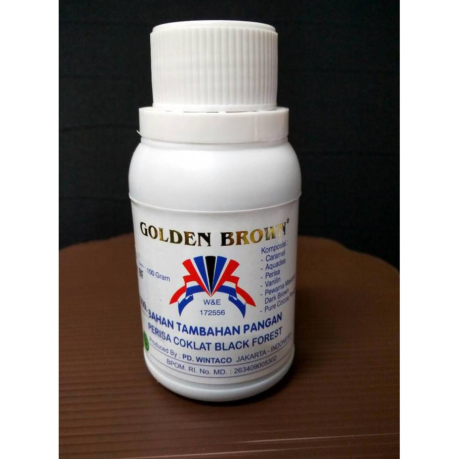 

Golden Brown Perisa Coklat Black Forest 100gr BERMUTU Kode 879