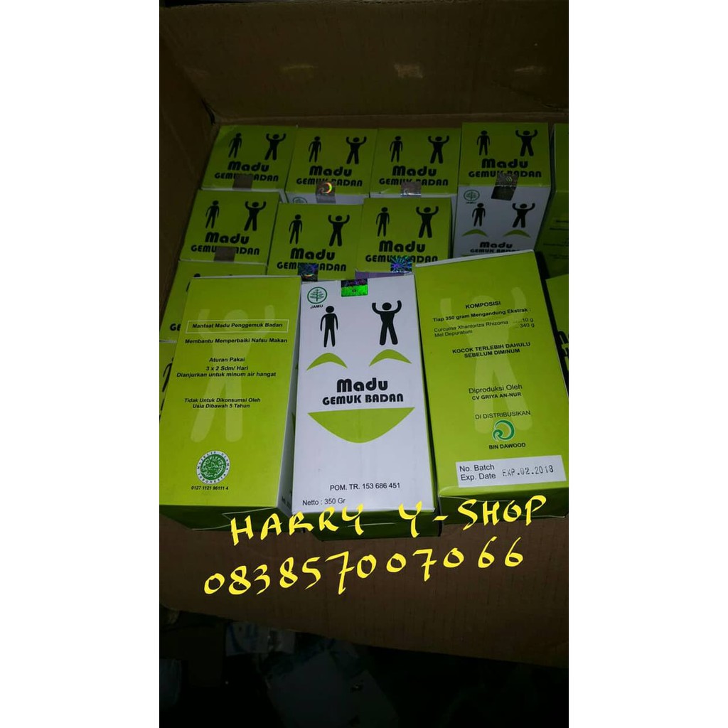 

Baru Madu Penggemuk Badan Madu Gemuk Badan Al Maburoh Diskon