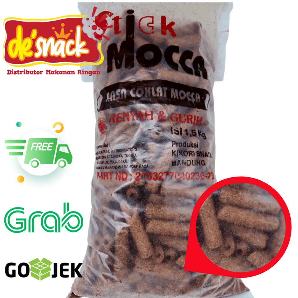 

Distributor/Grosir/Snack/Cemilan/STICK RASA COKLAT MOCCA Merk Kikori Snack