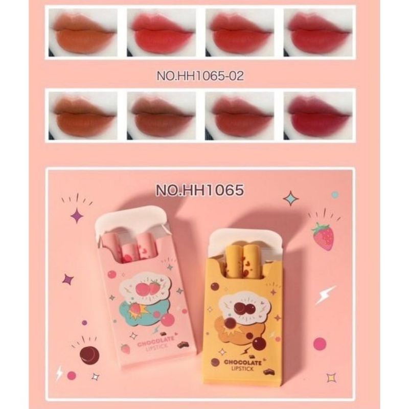 [ECERAN] HASAYA GIRL CHOCOLATE LIPSTIK  SWEETTEE LIPSTICK HH1065