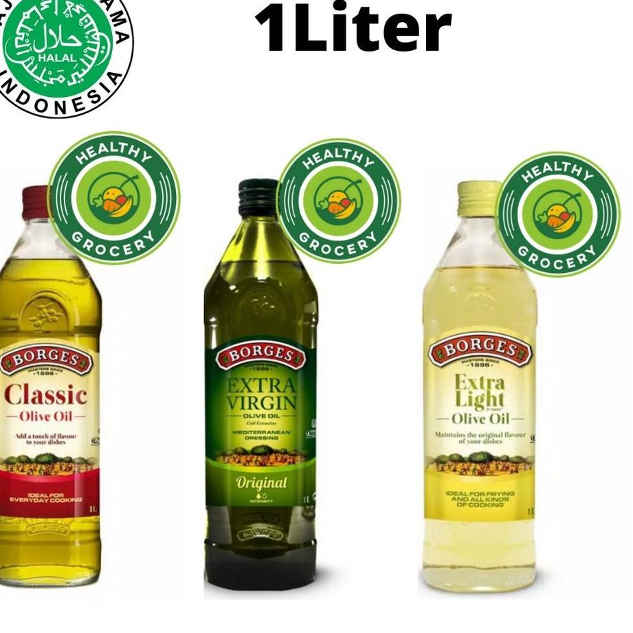 

Recomend Borges Extra Virgin / Extra Light / Classic Olive Oil 1 Liter Minyak Zaitun