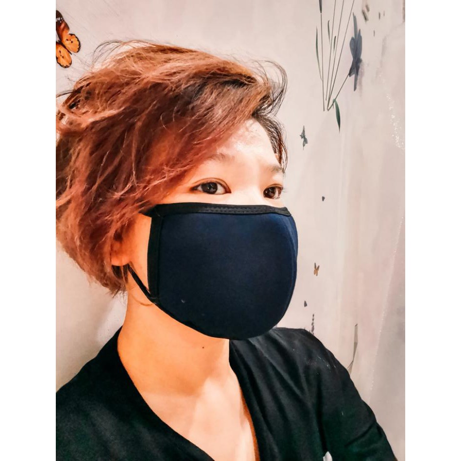 Masker Kain 3 Lapis, Tali bahan Tebal dapat di Cuci - Masker Murah - Masker Variasi