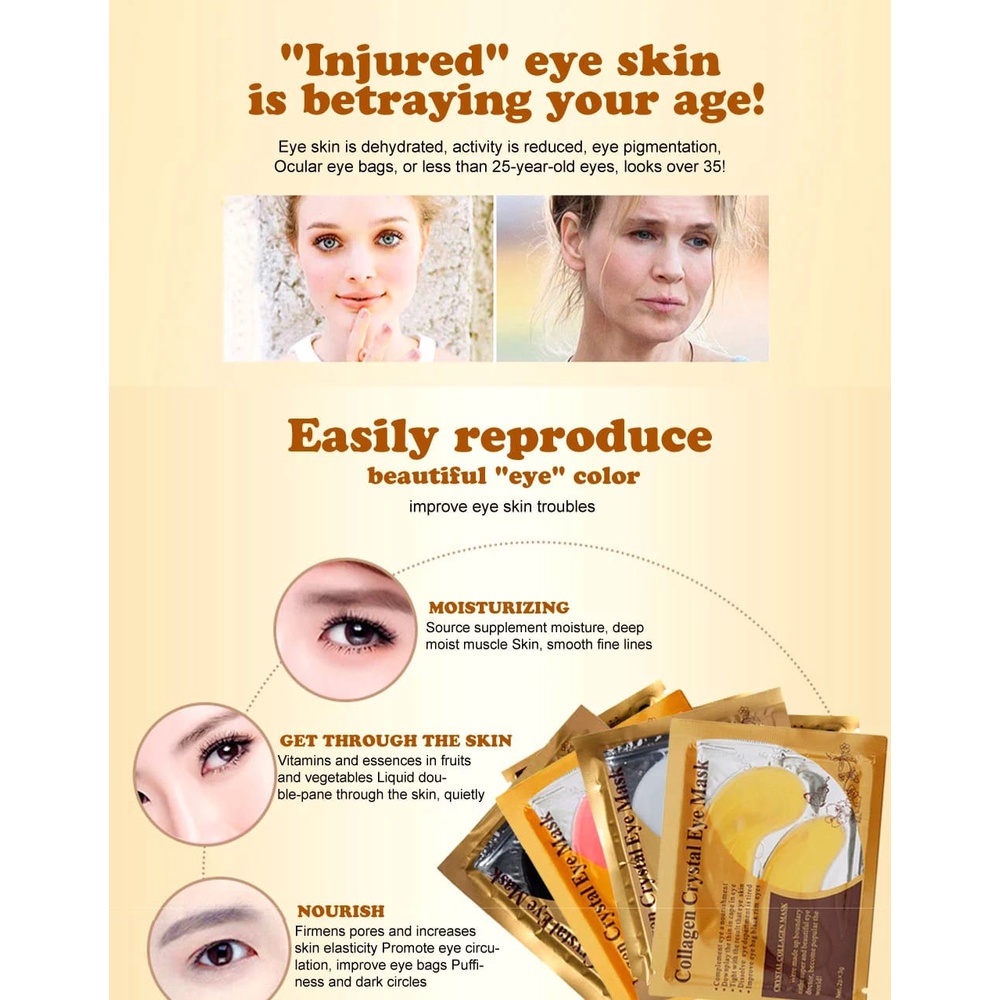 COLLAGEN CRYSTAL EYE MASK