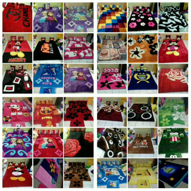 Karpet karakter (surpet) kualitas terbaik 200x150