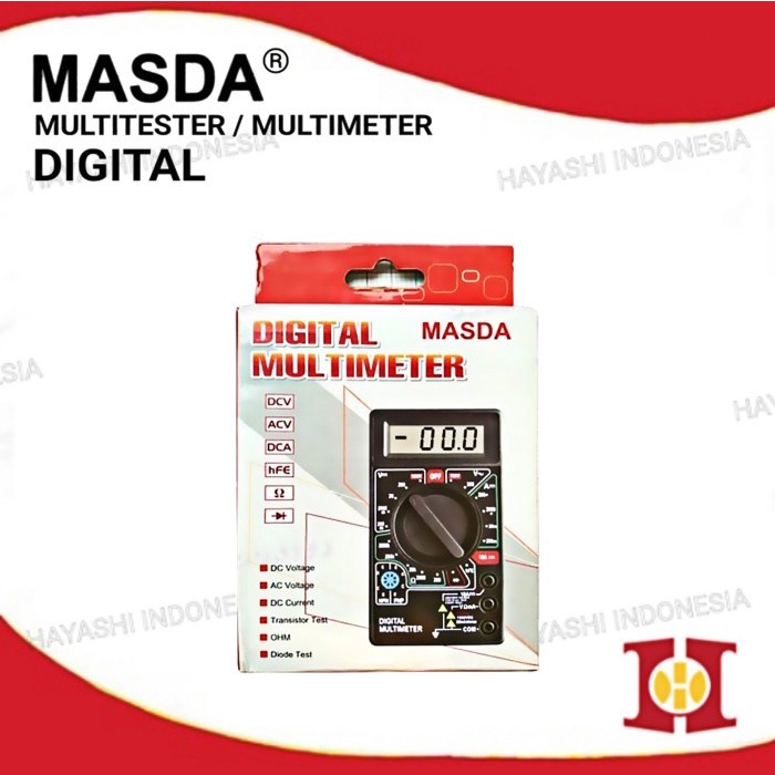 Multimeter Avometer Multitester Digital DT830B/DT830D Buzzer