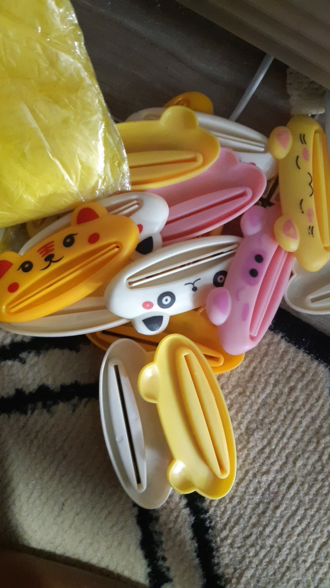 Jhwc18 Penjepit Odol Karakter Lucu Kartun Cartoon Jepitan Pasta Gigi Bentuk Binatang Lucu