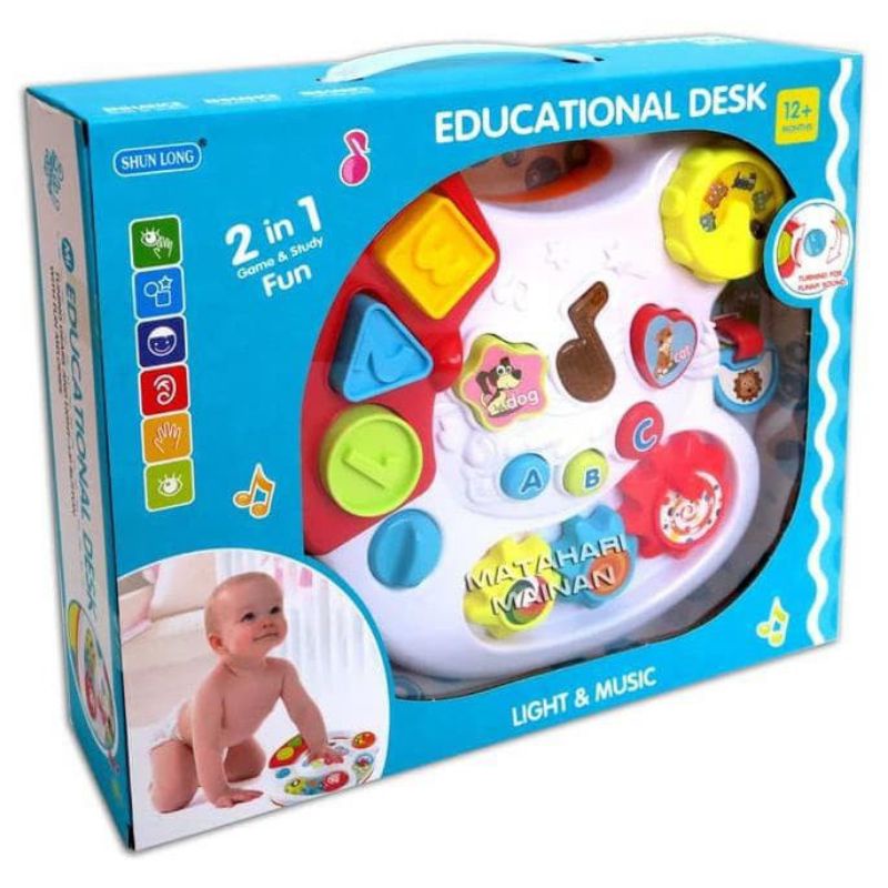 3901 Meja Belajar anak bayi balita - Learning Table - education desk