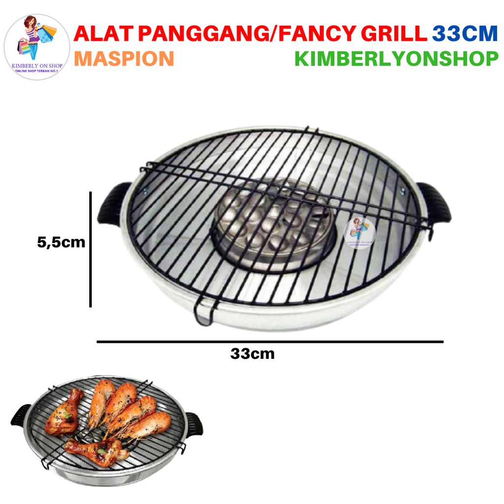 Alat Pemanggang Fancy Grill Alat Panggang Serbaguna 33cm