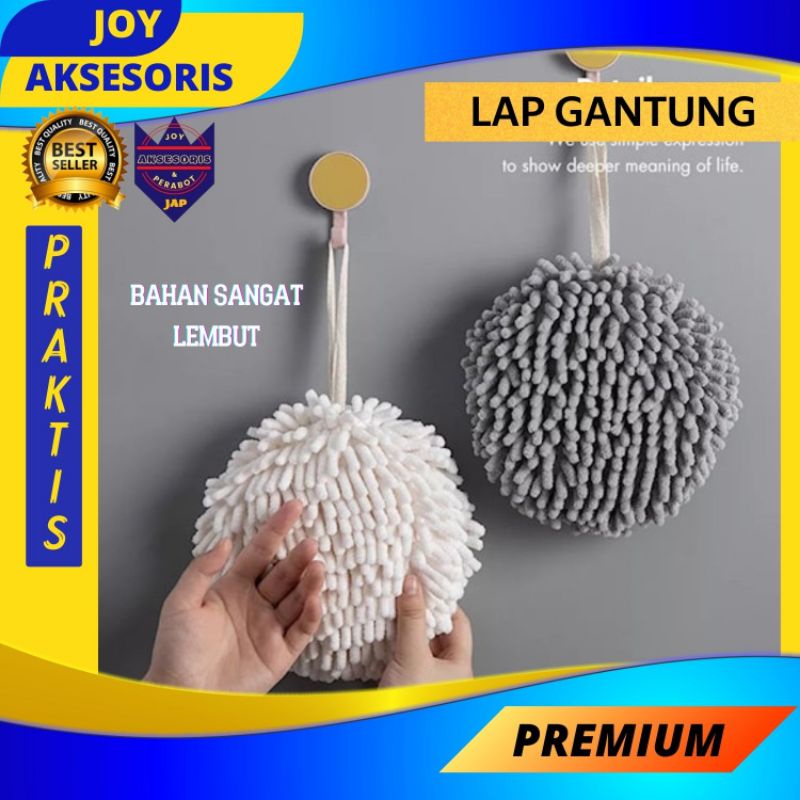 Kain Lap Serbet Tangan Gantung cendol motif lucu dapur serbaguna tempat cuci piring atas wastafel Ki