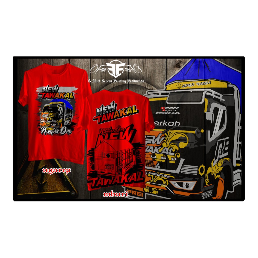  Kaos  truk  Tawakal Indonesia 3 terbaru Shopee Indonesia