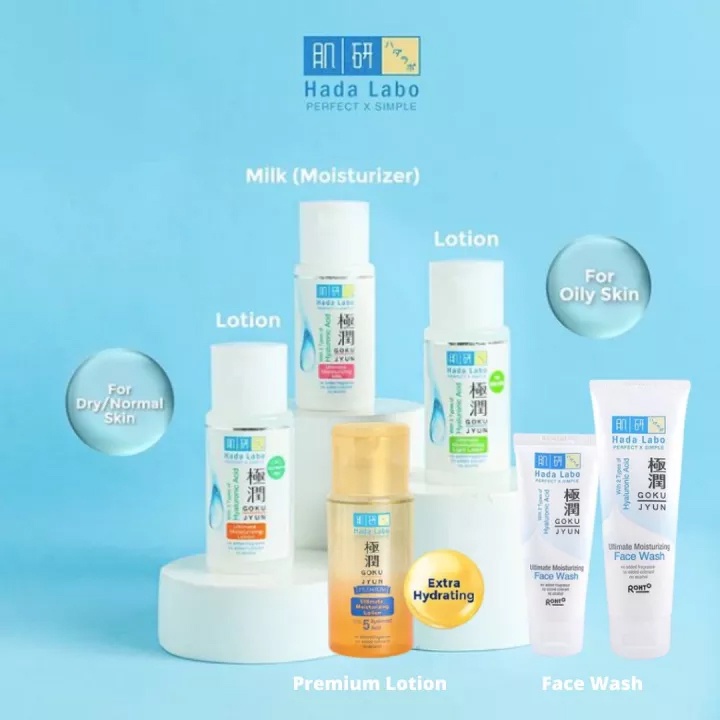 Hada Labo Gokujyun Ultimate [Face Wash/Lotion/Light Lotion/Milk/Premium/Face Mist/Cleansing Oil/Mask]