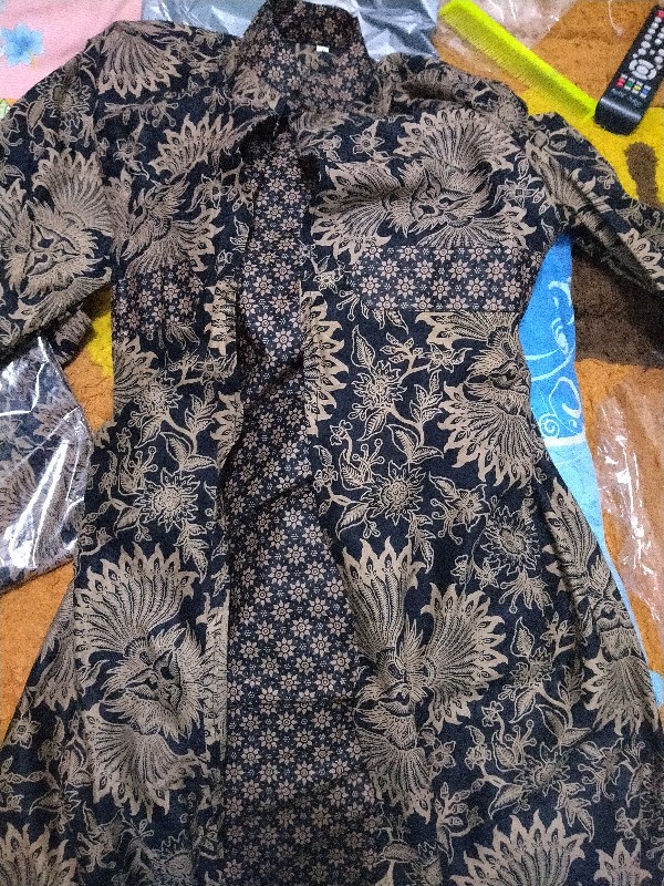 Ada 3 Warna Turun Harga Sedia Lengan Pendek Jumbo Juga Ada Gamis Couple Batik