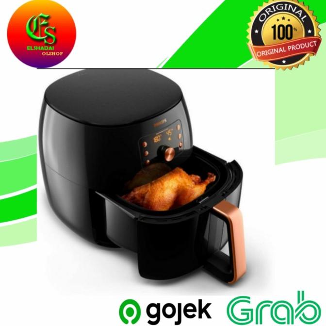 Philips Air Fryer HD9860/90 Philips Premium XXL Air Fryer HD 9860 stok melimpah