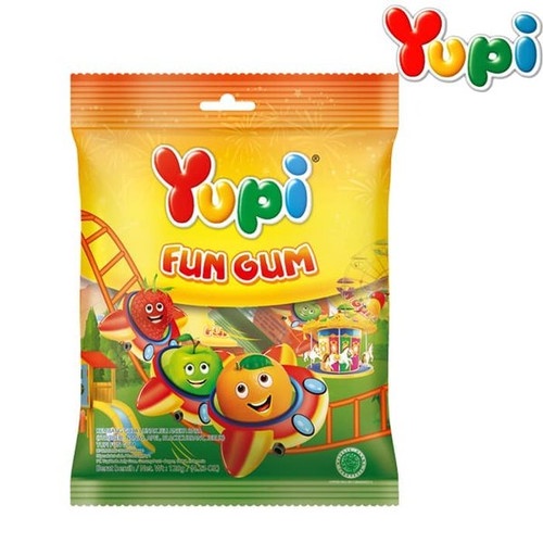 

YUPI GUMMY FUN GUM 120GR