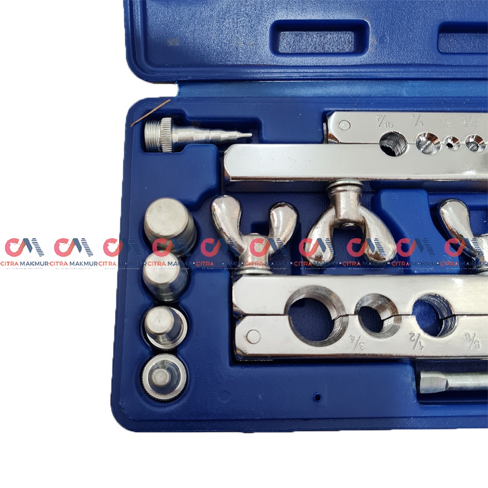 Flaring Pipa AC Tools Tembaga Set Swagging Tap Kulkas Alat Pasang AC Sambung Nepel Pemekar Instalasi 273