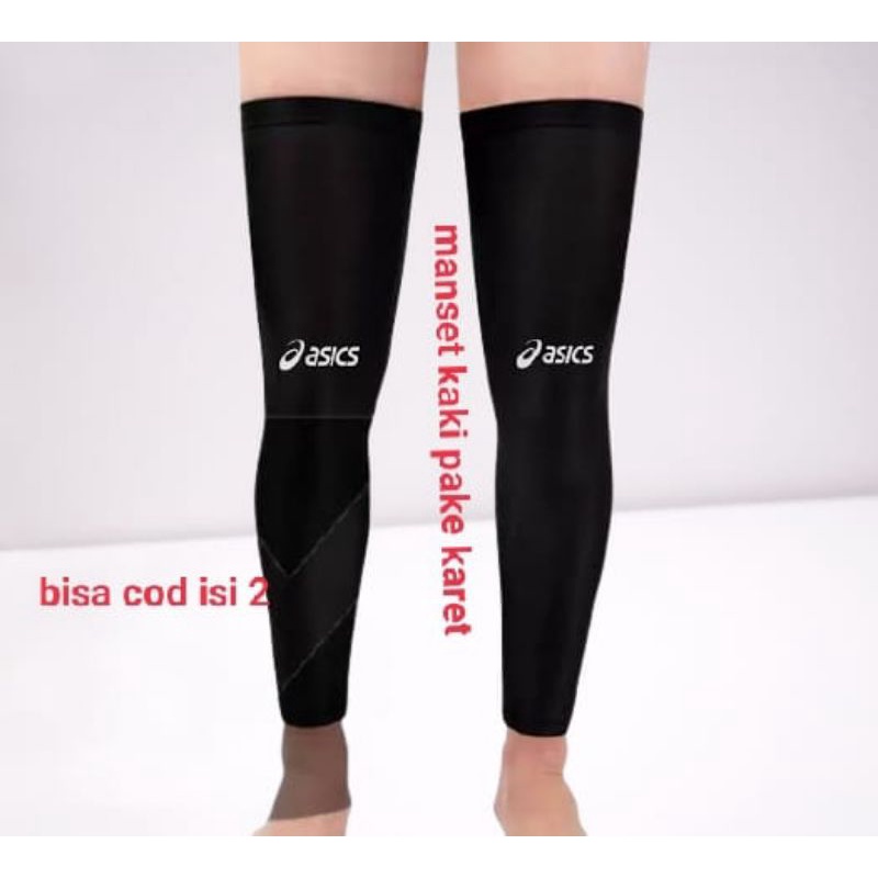 manset kaki olahraga pake karet