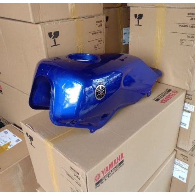 TANGKI MOTOR SCORPIO G BIRU STEKO/TANGKI PETAK 5BP-F4110-00-P1