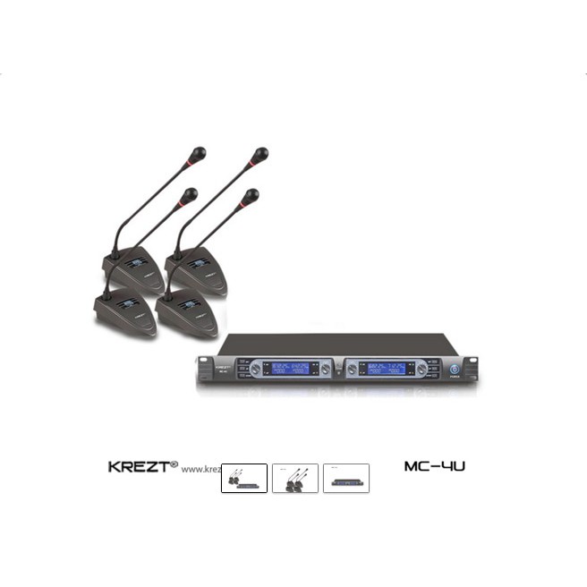 MIC CONFERENCE /  MIC MEETING WIRELESS - KREZT MC-4U / KREZT MC4U