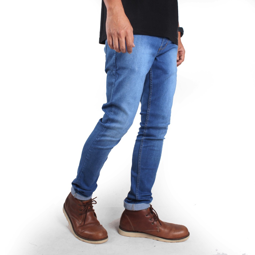 Celana Jeans Pria / Denim Streech / Denim Strech Panjang / Jeans Skinny / Wanderluzt
