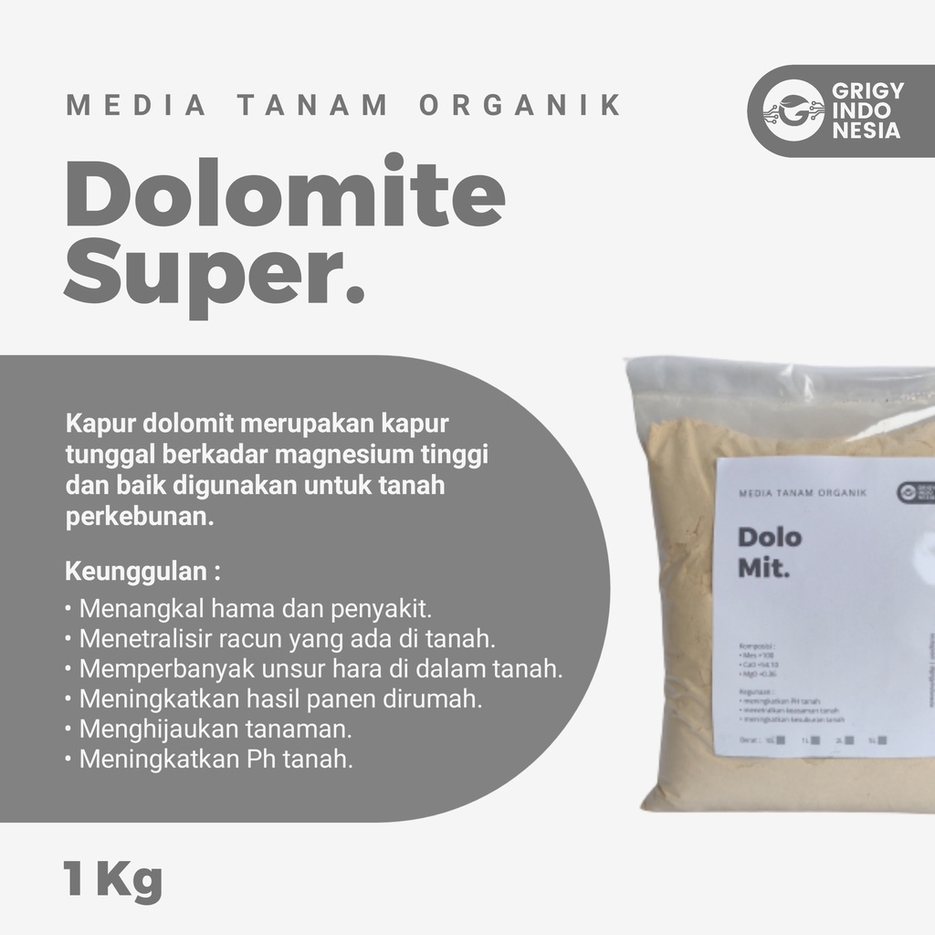 PUPUK KAPUR DOLOMITE SUPER