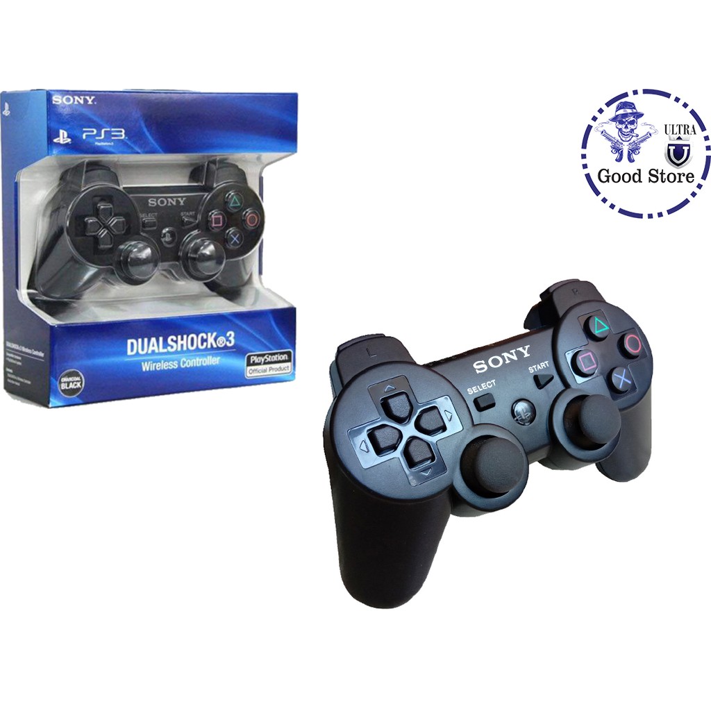 Stik ps 3 / Stick ps3 / Stick Ps3 Original / Stik ps 3 Original Hitam 2 Motor Getar / Stik ps 3 Wire