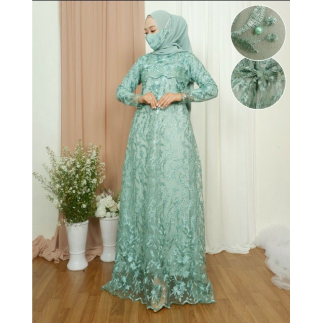 GAMIS TERBARU - GAMIS PESTA - KEBAYA MODERN - NAYARA DRESS - BY SBN