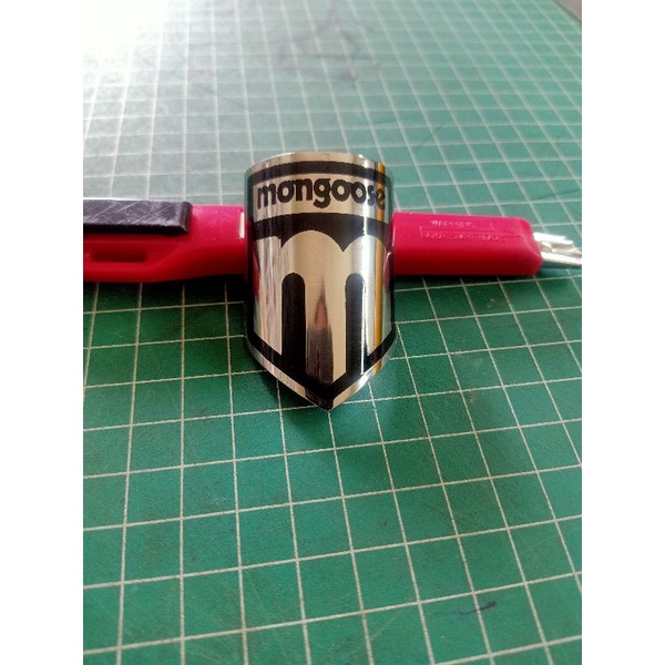 emblem sepeda mongoose custom