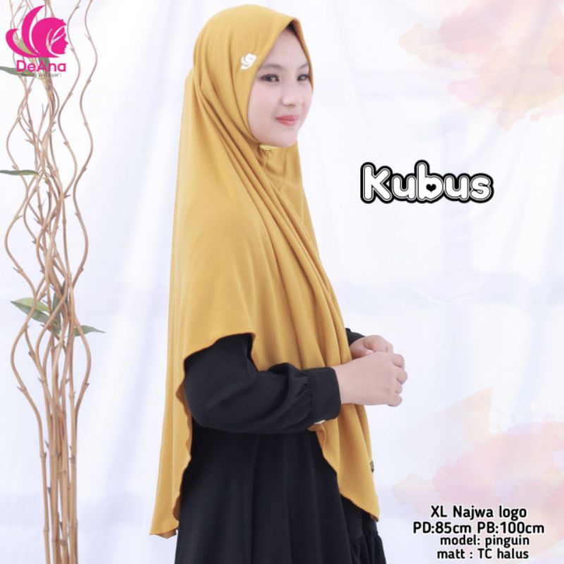 HIJAB INSTAN KAOS TC MODEL NAJWA PINGUIN