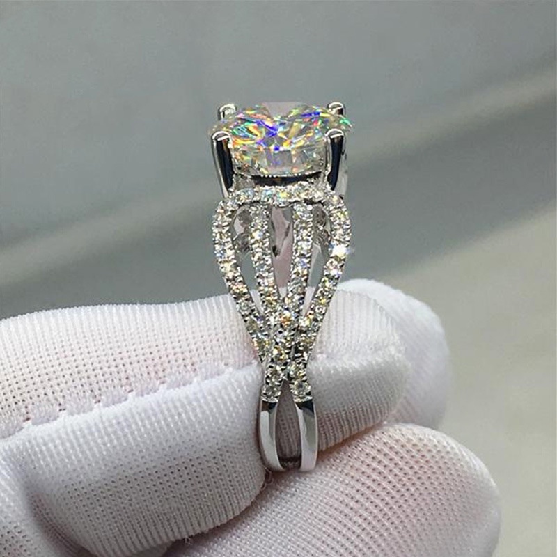 Cincin Batu Cubic Zirconia Untuk Wanita