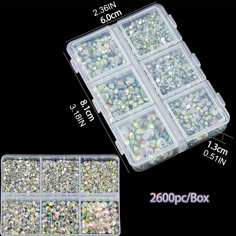 Siy Batu Permata Kristal Berlian Imitasi Flatback Untuk Dekorasi Nail Art
