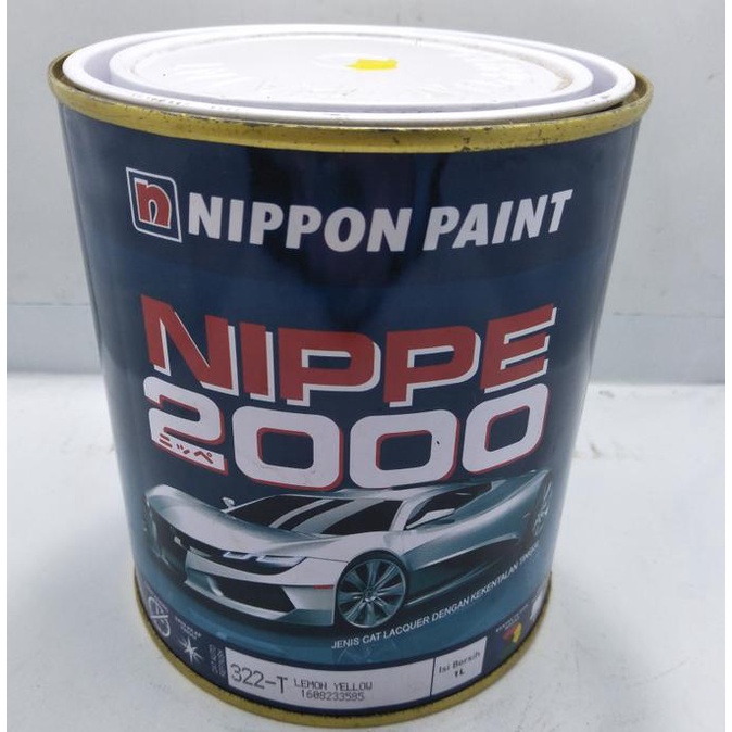 CAT DUCO NIPPE 2000 322-T LEMON YELLOW / CAT MINYAK Termurah