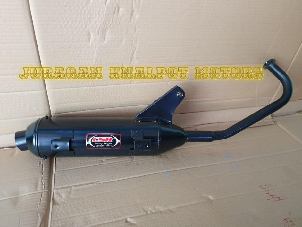 knalpot racing bobokan xeon rc 125 merk csr racing