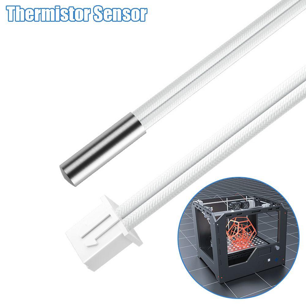 Preva 2Set Thermistor Professional 3D Printer Aksesoris Tahan Panas Pengukur Suhu