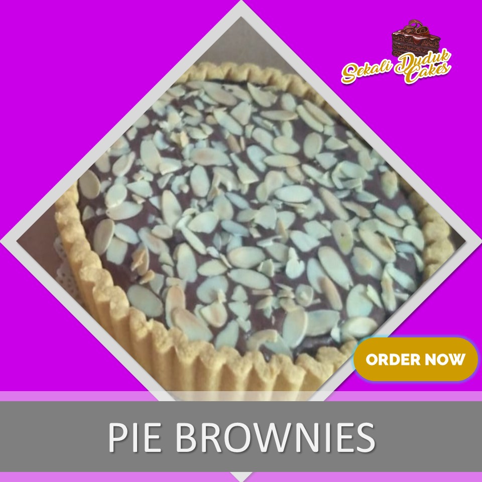 

PIE BROWNIES DIAMETER 19 CM KUALITAS PREMIUM BY SEKALI DUDUK CAKES