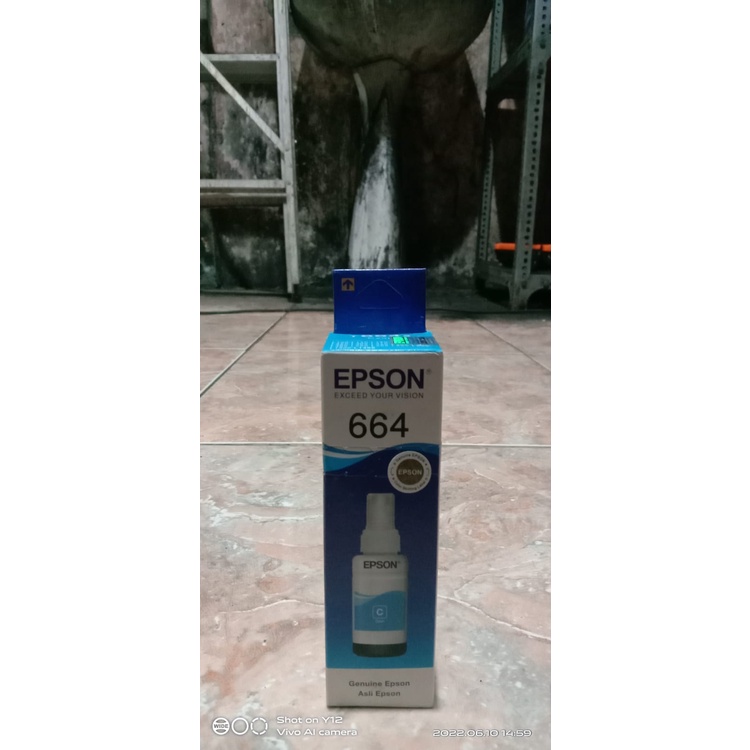 Tinta Epson 664 kemasan baru