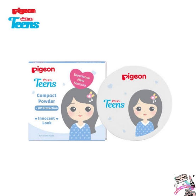 ☃️Cutezz_Ching1☃️Pigeon Teens Compact Powder +UV Protection