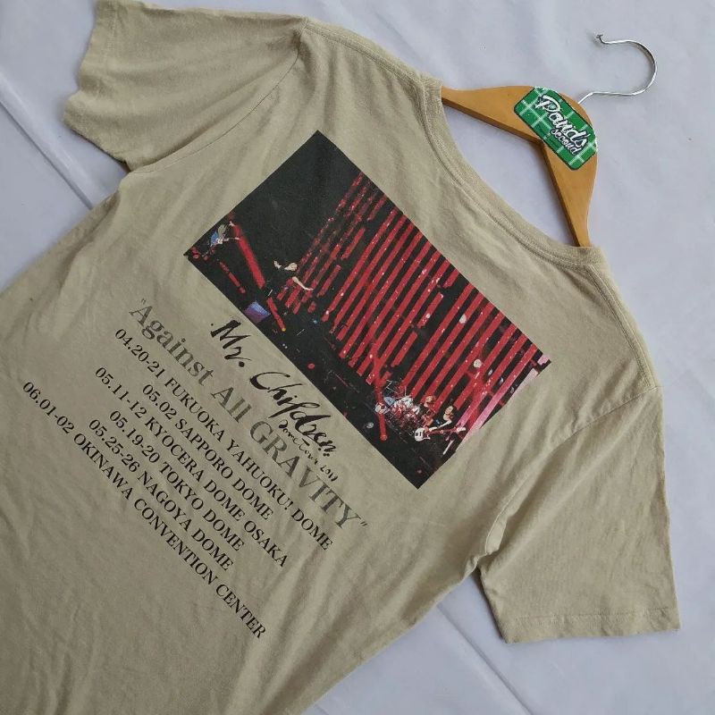 t-shirt band  Mr. Children dome tour 2019