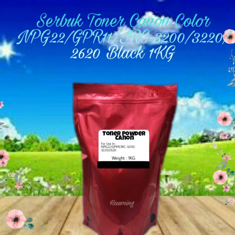 Serbuk Toner Canon NPG22 NPG 22 GPR11 IR C3200 C3220 C2620 C3200N C3220N C2620N Black 1kg