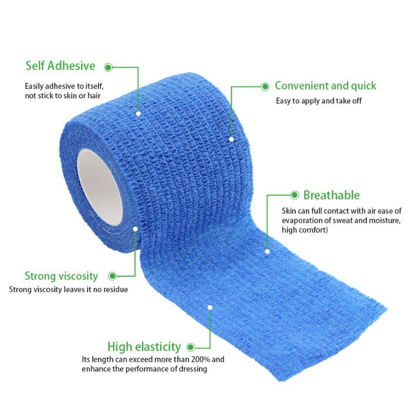 wrist tape /Perban Elastis/Finger Tape 5cm x 4.5 meter