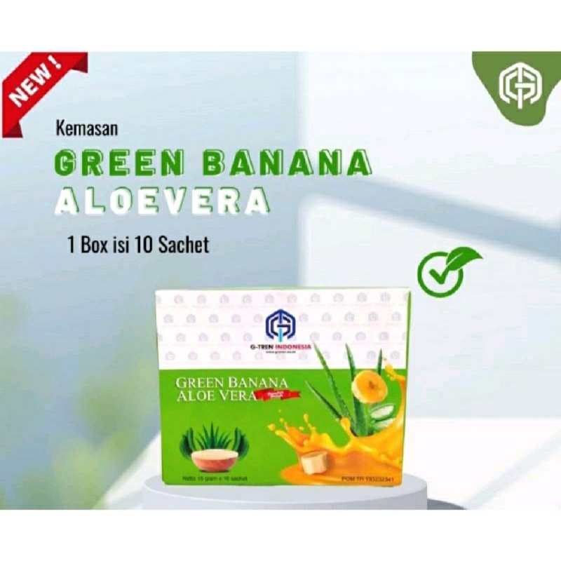 

Aloevera green banana pelangsing