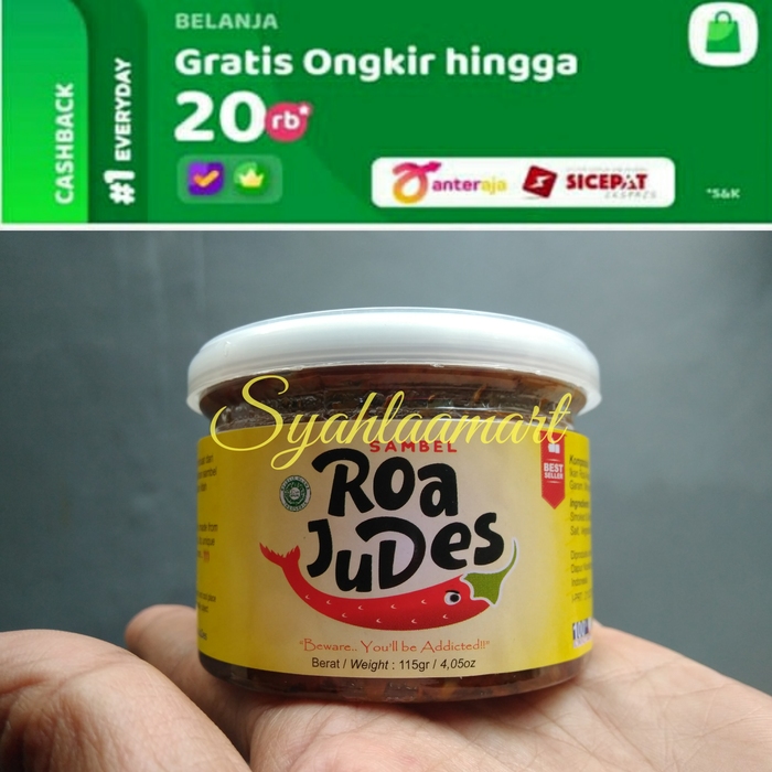 

Ready- Sambal Roa Judes (Juara Pedes)