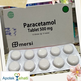 Jual PARACETAMOL TABLET 500 Mg GENERIK Per STRIP | Shopee Indonesia