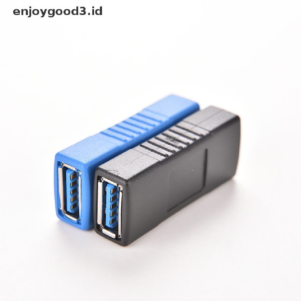 Adapter Konektor Coupler Gender Changer USB 3.0 Tipe A Female Ke Female