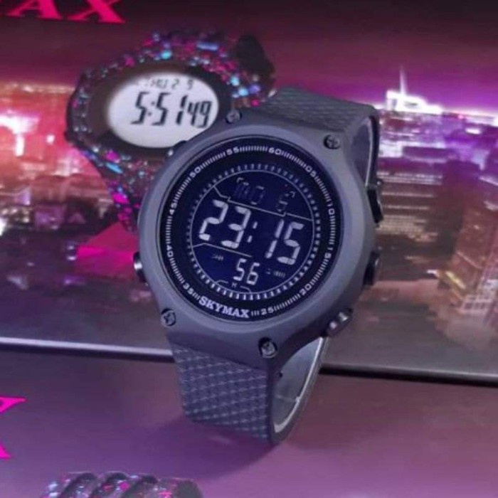 TALI JAM TANGAN RUBBER STRAP SKYMAX G1810 PRIA SKYMAK SKYMEX