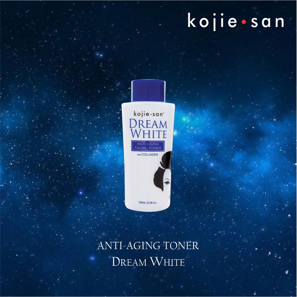 [Per Pc] Kojie San Dreamwhite Anti Aging Facial Toner with Collagen Original BPOM