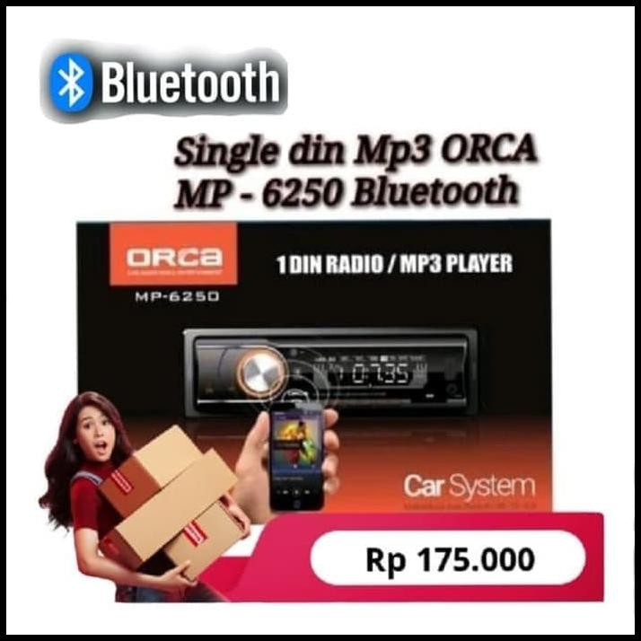 Promo Terbatas!! Headunit Single Din Bluetooth Usb Mp3 Radio Dhd 9818